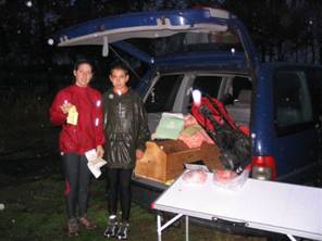 Anna et Maxence  l'abris