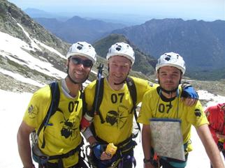 Stphane Herv Yoann au Corsica Raid