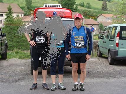 Jean-Paul, Tiphaine et Julien au Raid O Bivwac en ardeche